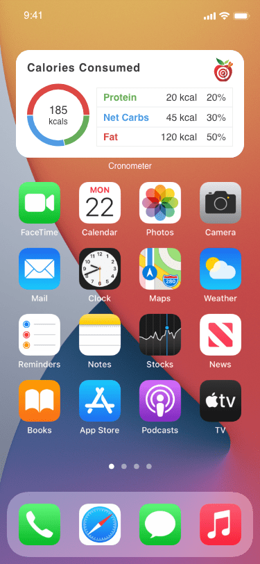 iOS Home Screen Widget